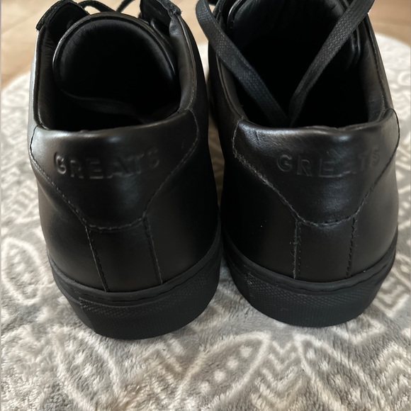 Greats The Royale Sneaker in Triple Black EU41.5 - Picture 3 of 5